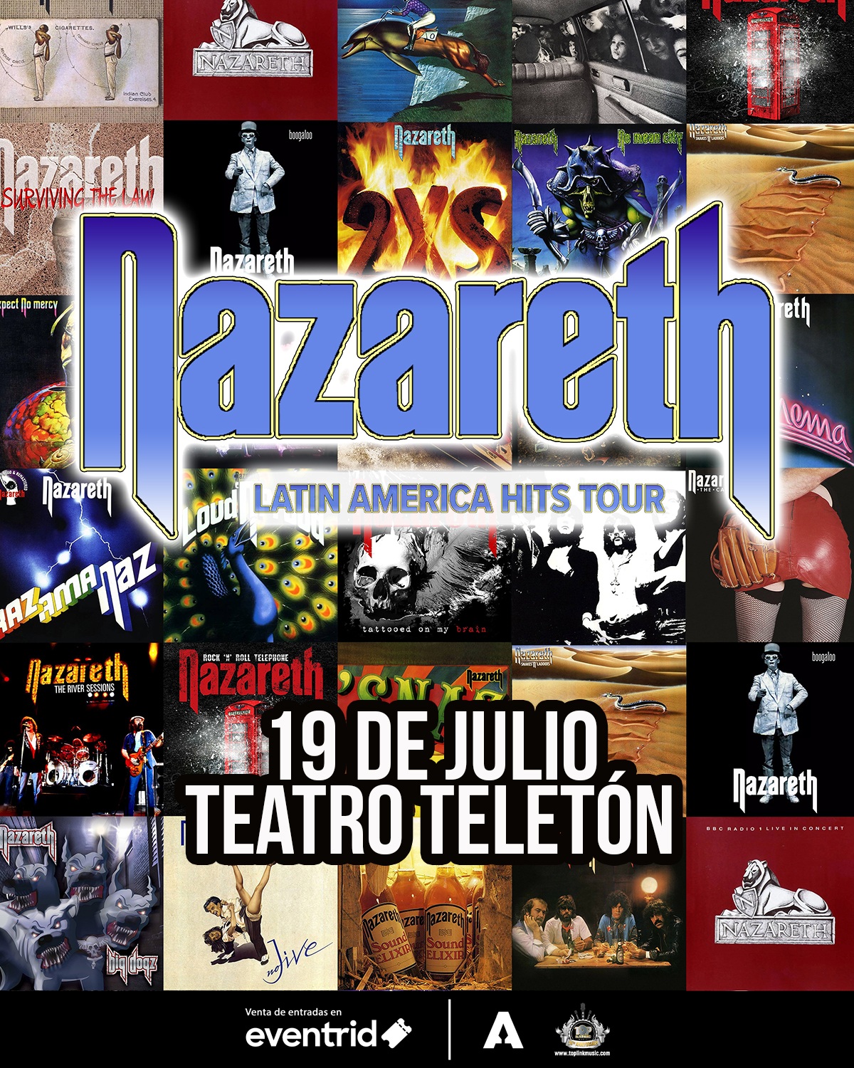 Después de 40 años: Nazareth firma su regreso a Chile